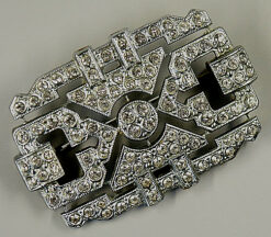 ART DECO Brosche