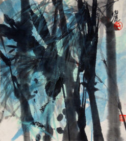 Blauer Bambus - Blue Bamboo