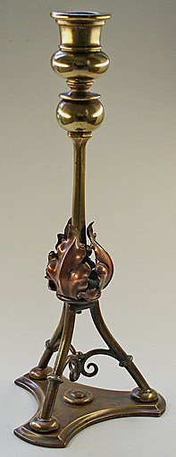 Ausgefallener Kerzenständer, 19. Jahrh.