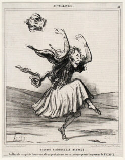 Courant rejoindre les insurcés, Le Charivari, 17.04.1854