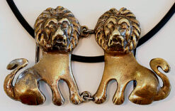 Löwen-Gürtelschnalle, Persien